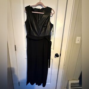 Elegant Black Sleeveless Romper